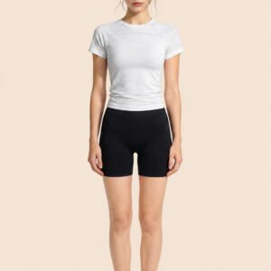 Seamless quick drying yoga T-shirt