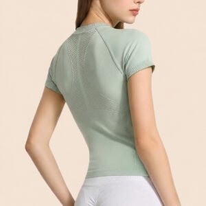 Yoga short-sleeve top