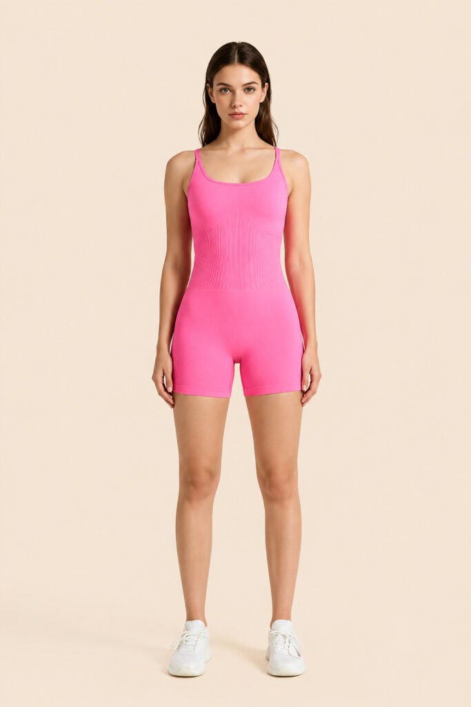 Beautiful back slim strap one-piece yoga suit