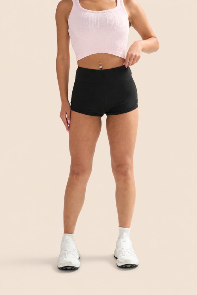 Ultra-short yoga shorts