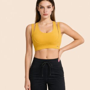 Double Strap Yoga Sports Bra