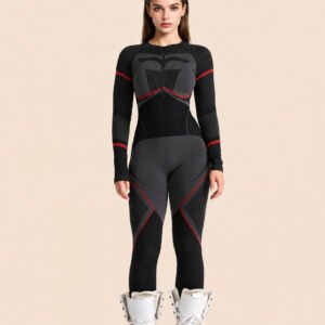 One-piece quick-dry ski suit