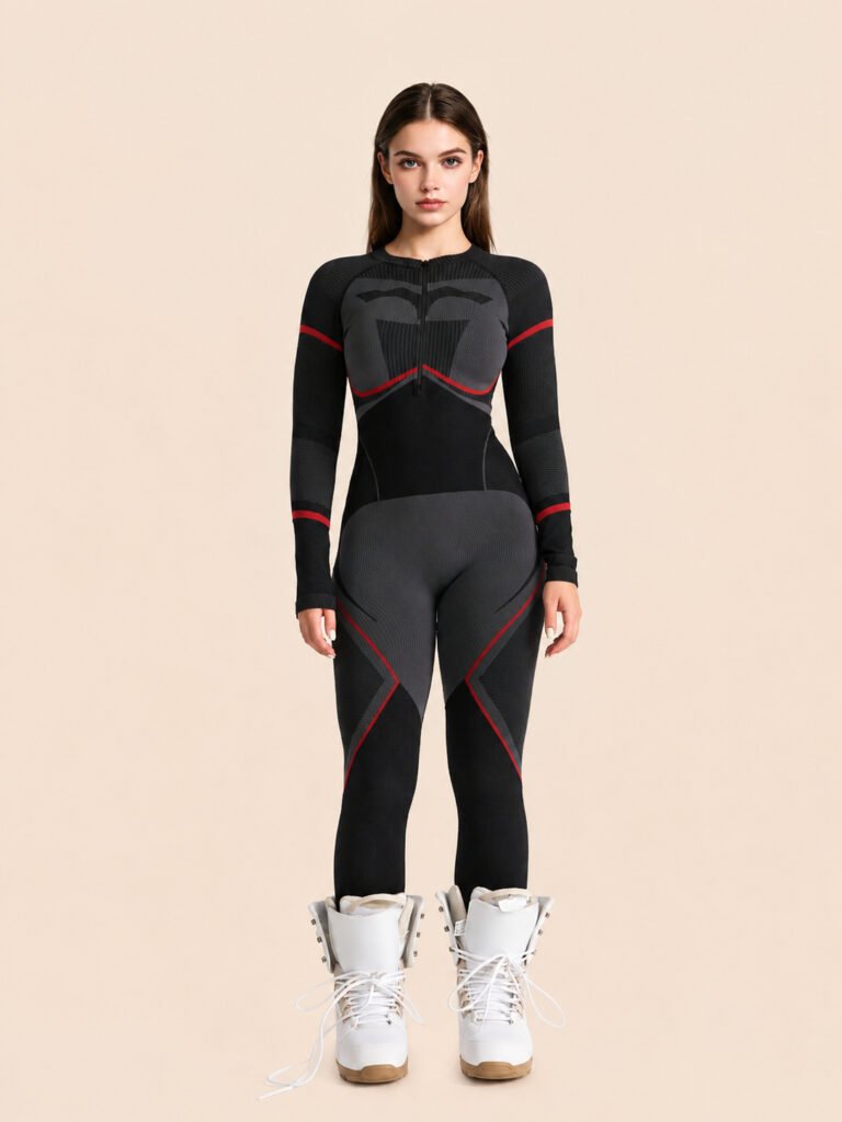 One-piece quick-dry ski suit