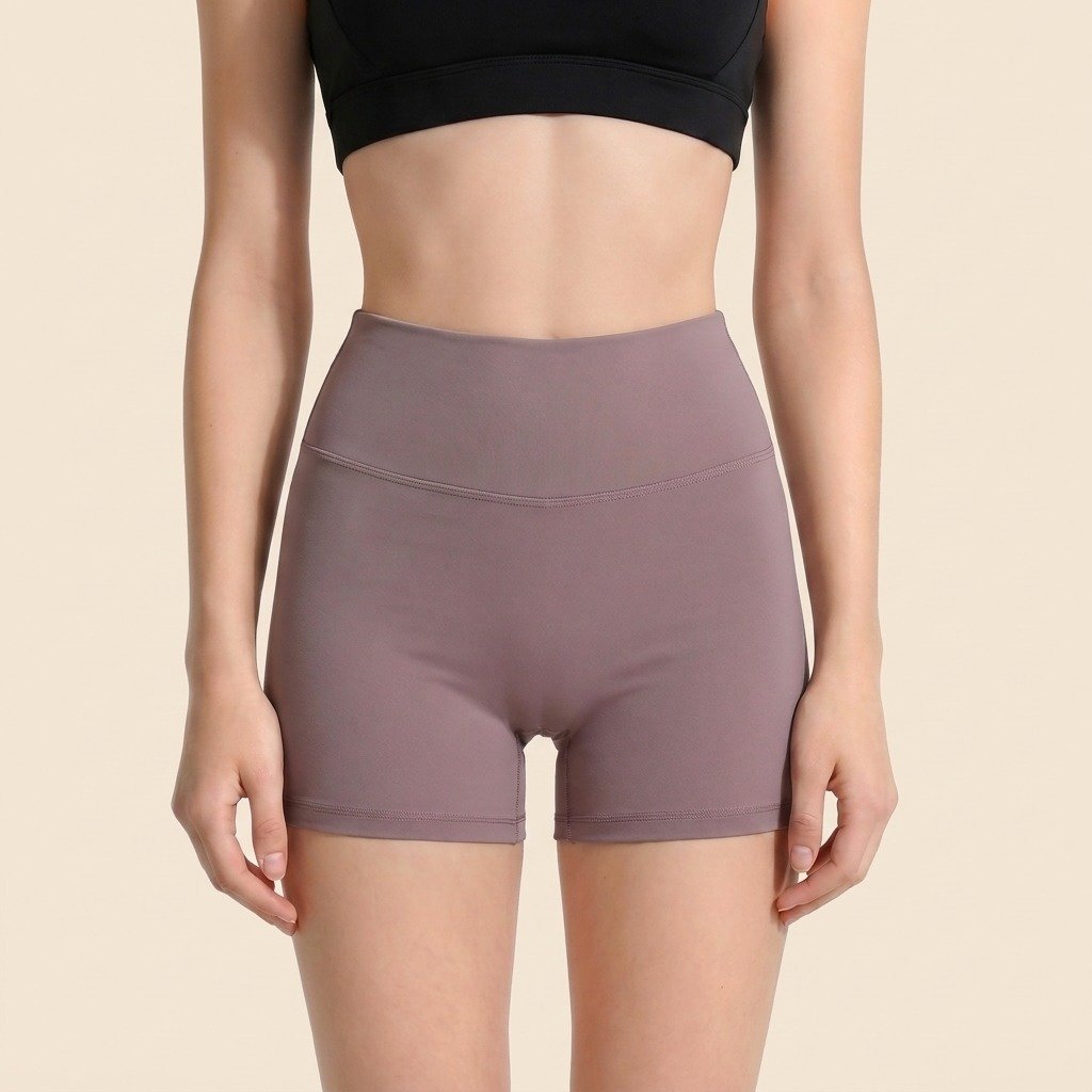 Yoga shorts without awkward lines