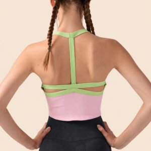Thin strap neck sports vest