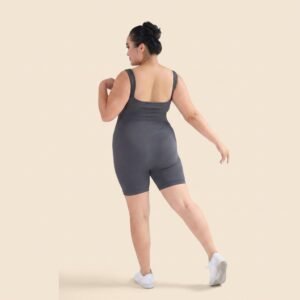 Plus‑Size Yoga Bodysuit