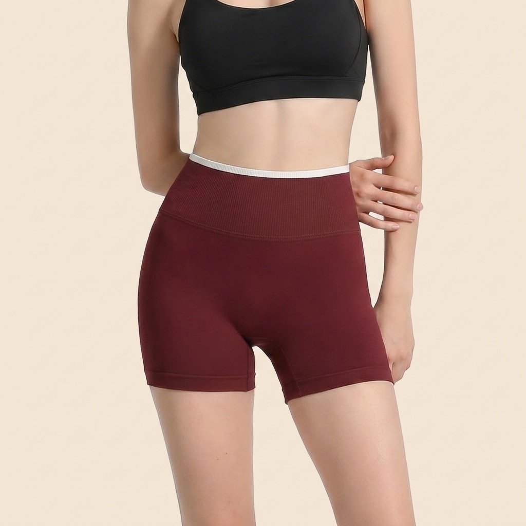 Color-Block 3-Inch Yoga Shorts