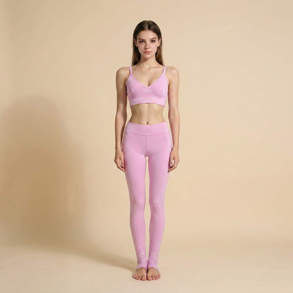 Sports bra yoga pants set