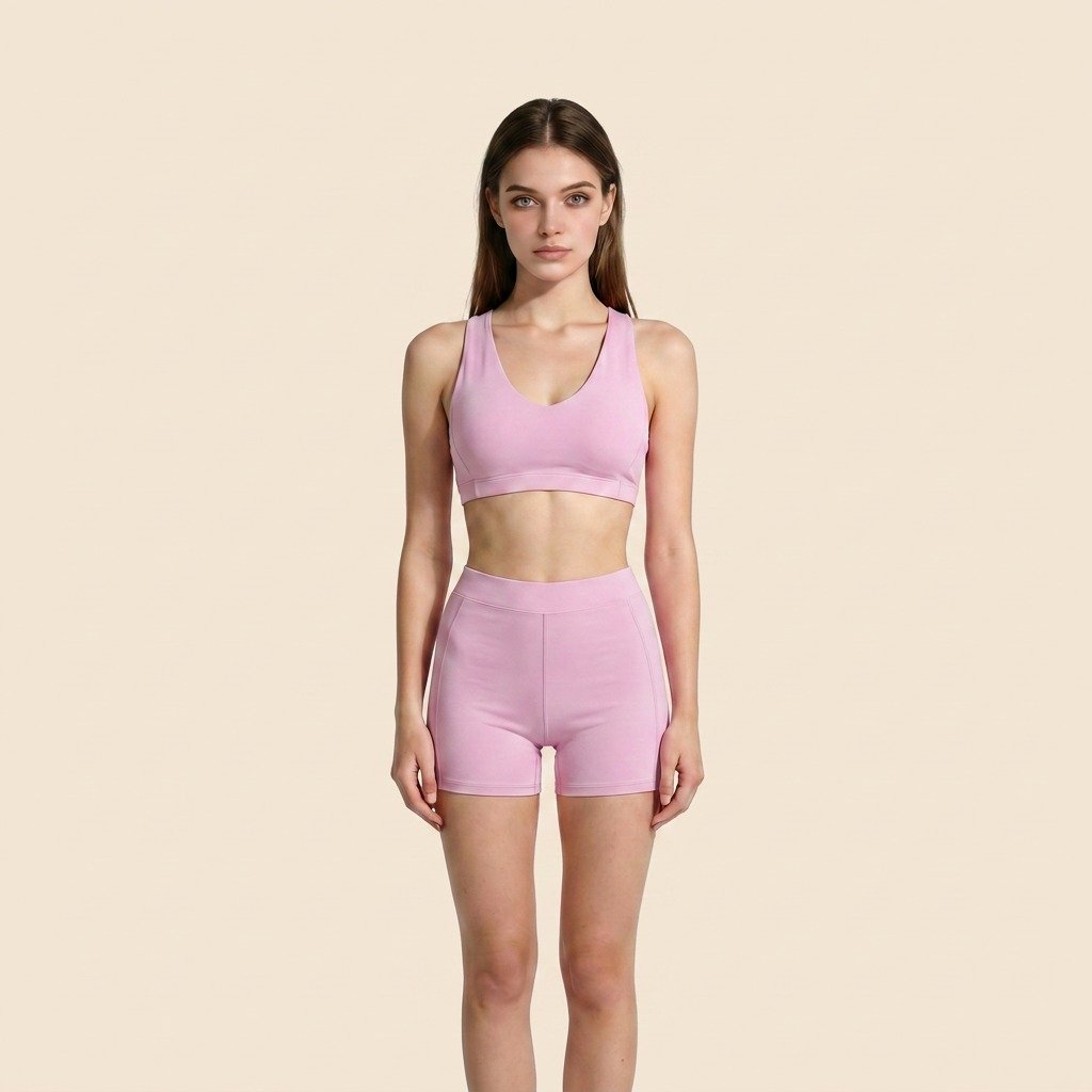 Sports underwear and shorts set