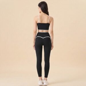 Color‑block Yoga Suit
