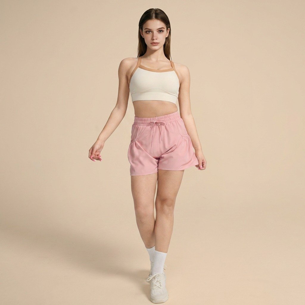 Quick drying sports shorts for women
