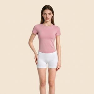 Women's sports short sleeved shirt