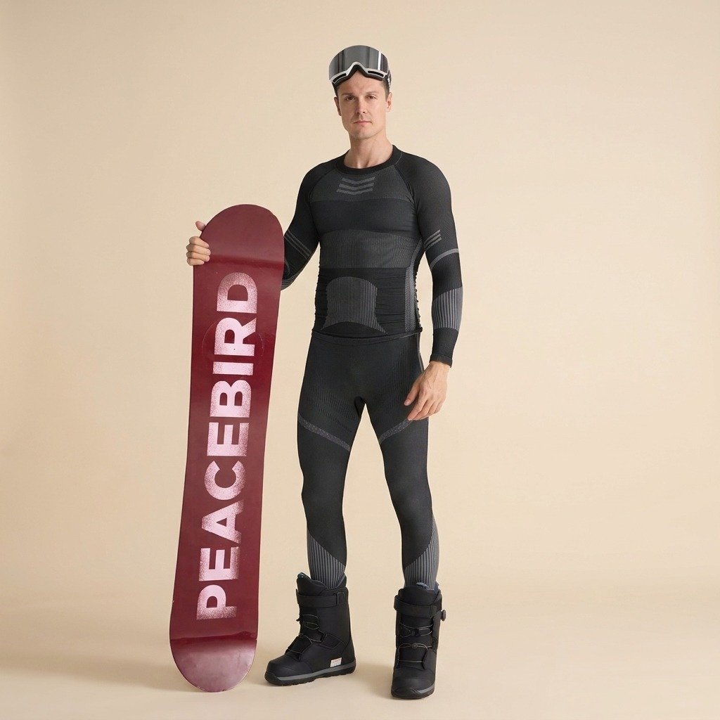 Seamless Compression Ski Underwear