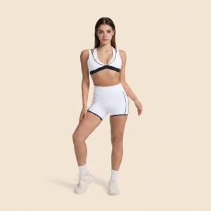 Color‑Block Sports Yoga Set